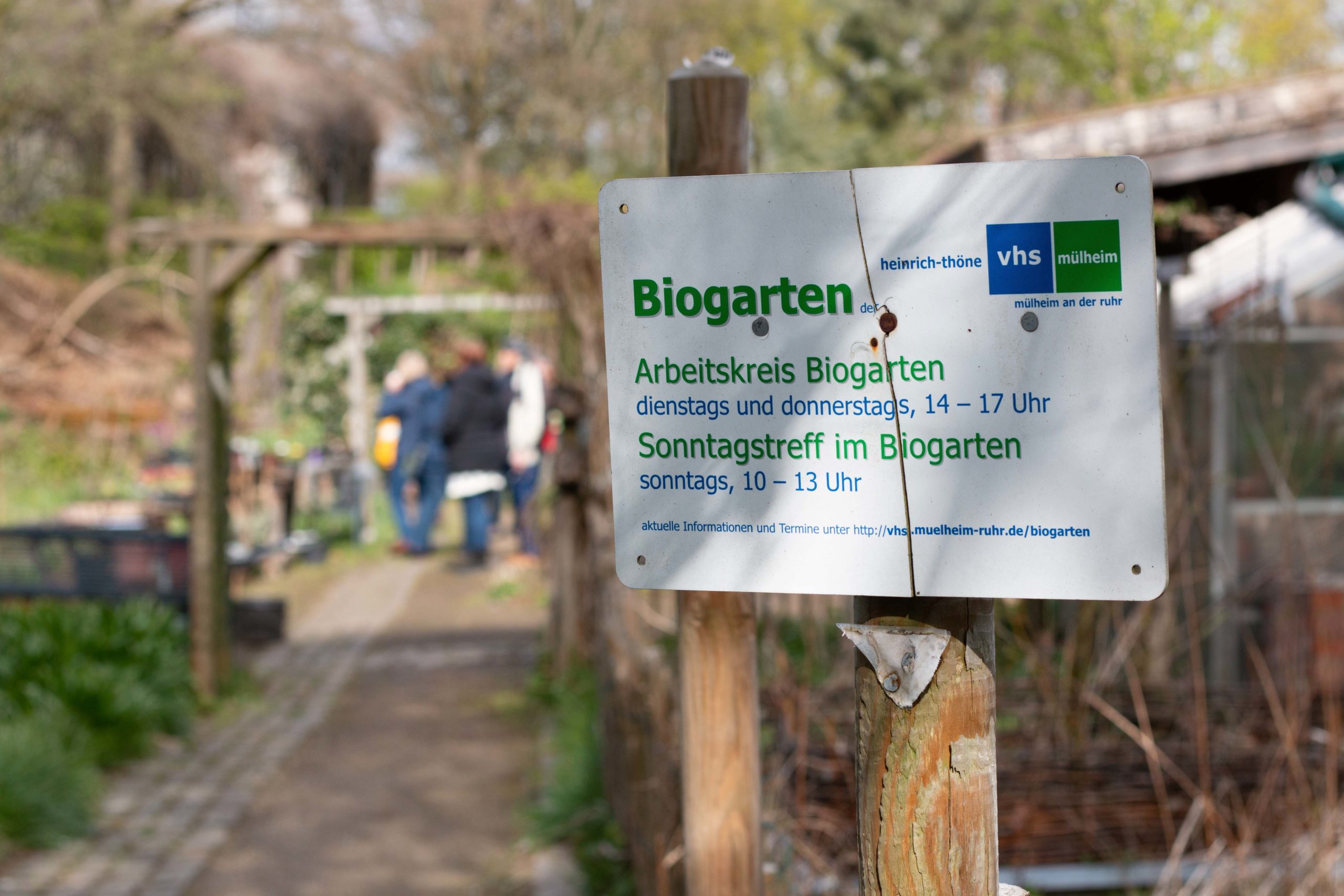 Mülheimer Wildpflanzenbörse im Biogarten